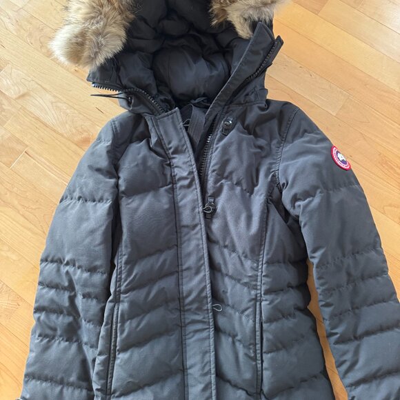 Canada Goose Black Loretta Parker, 2XS - Picture 2 of 7